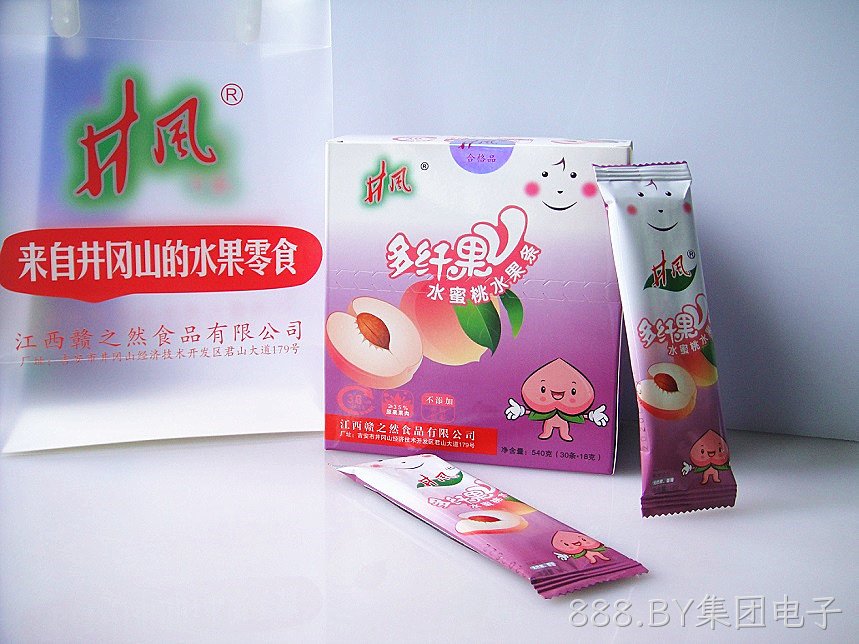 水蜜桃水果条